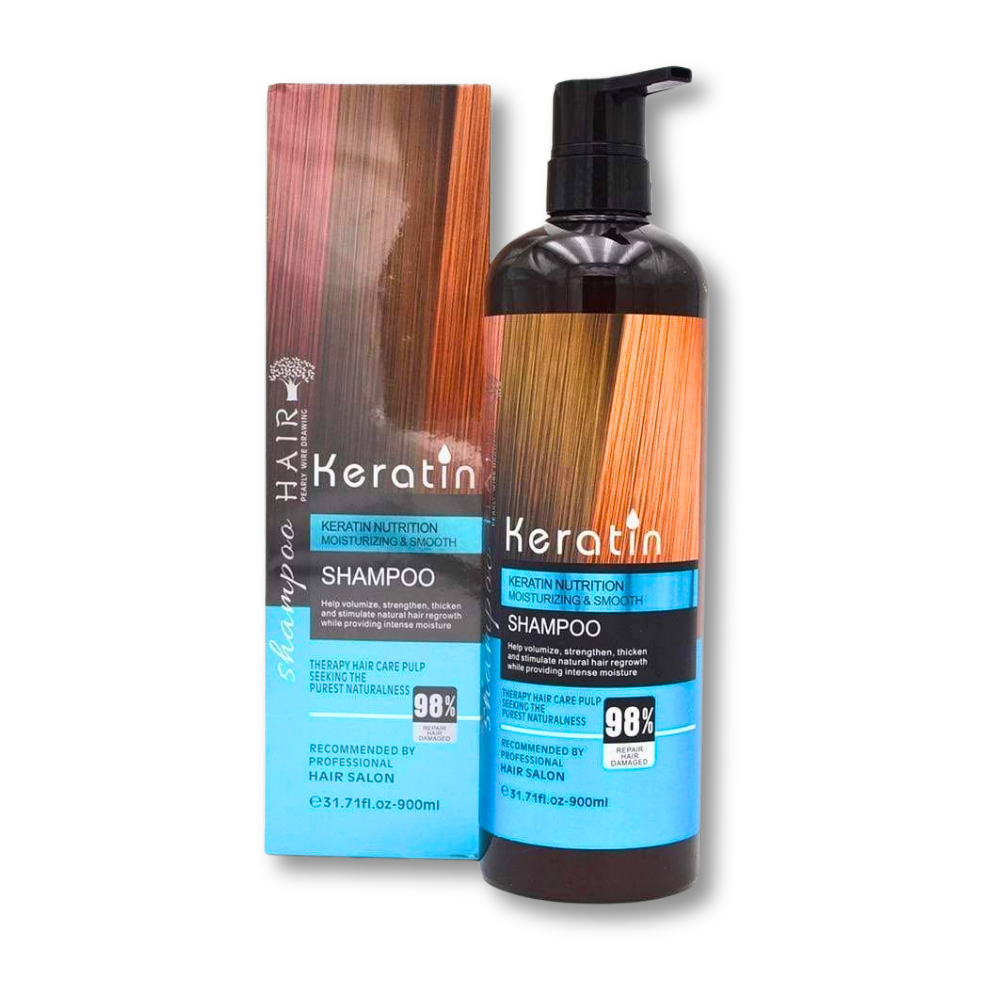 Keratin Sulfate-Free Straightening Shampoo 900ml