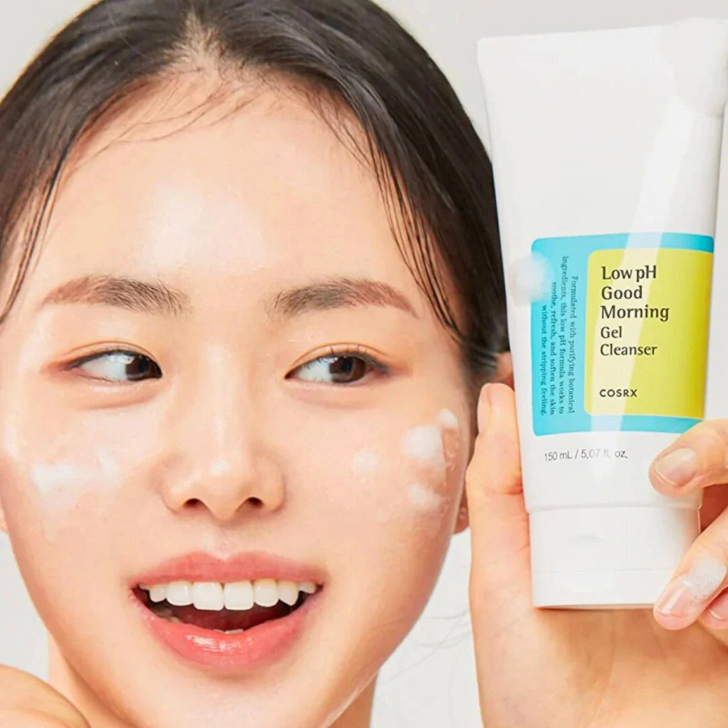 Low pH Good Morning Gel Cleanser 150ml – Gentle Daily Face Wash
