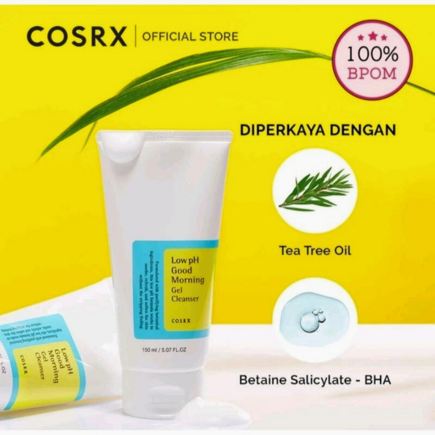 Low pH Good Morning Gel Cleanser 150ml – Gentle Daily Face Wash