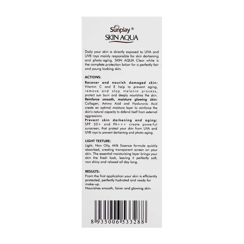 Sunplay Skin Aqua Clear SPF 50 Sun Block 25g Sunplay