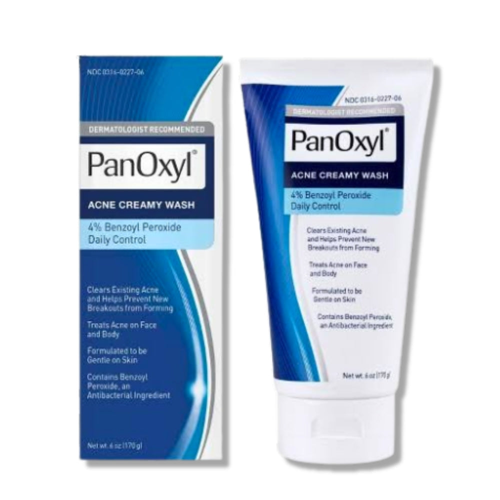 PanOxyl Acne Creamy Wash 4% Daily Control 170g