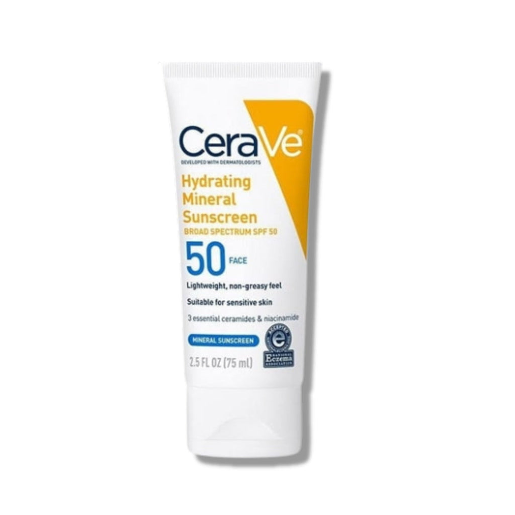 CeraVe Hydrating Mineral Sunscreen SPF 50 - 75ml