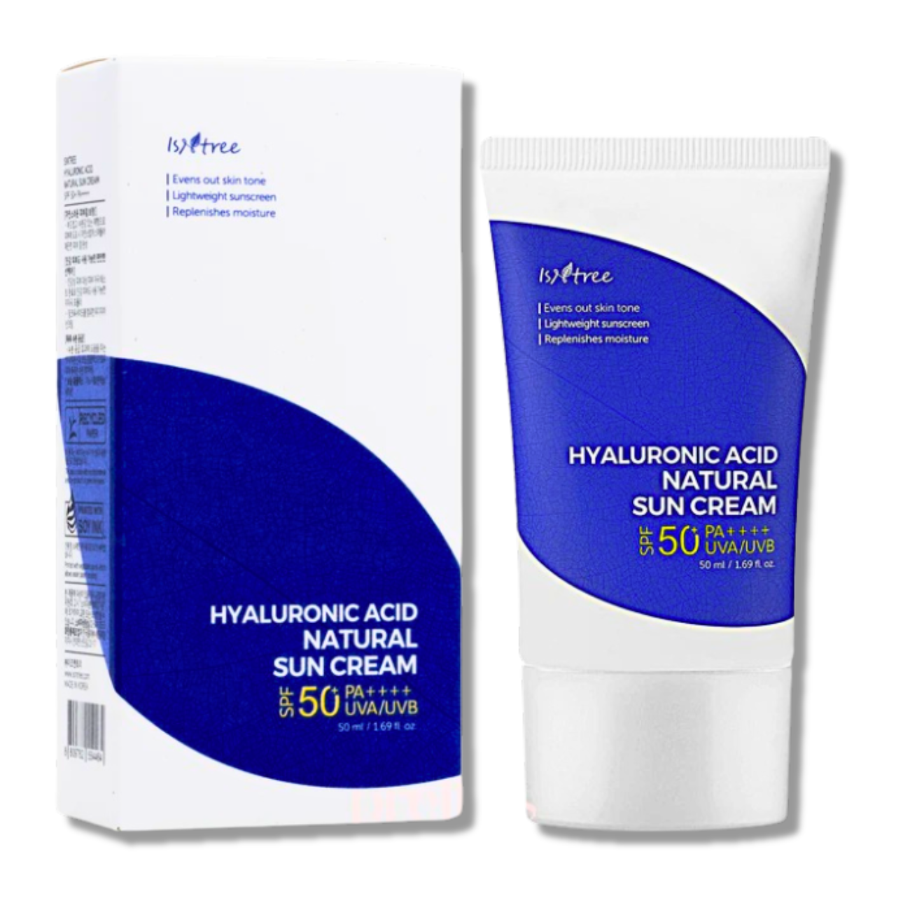 ISNTREE Hyaluronic Acid Natural Sun Cream SPF50+ PA++++ 50ml ISNTREE