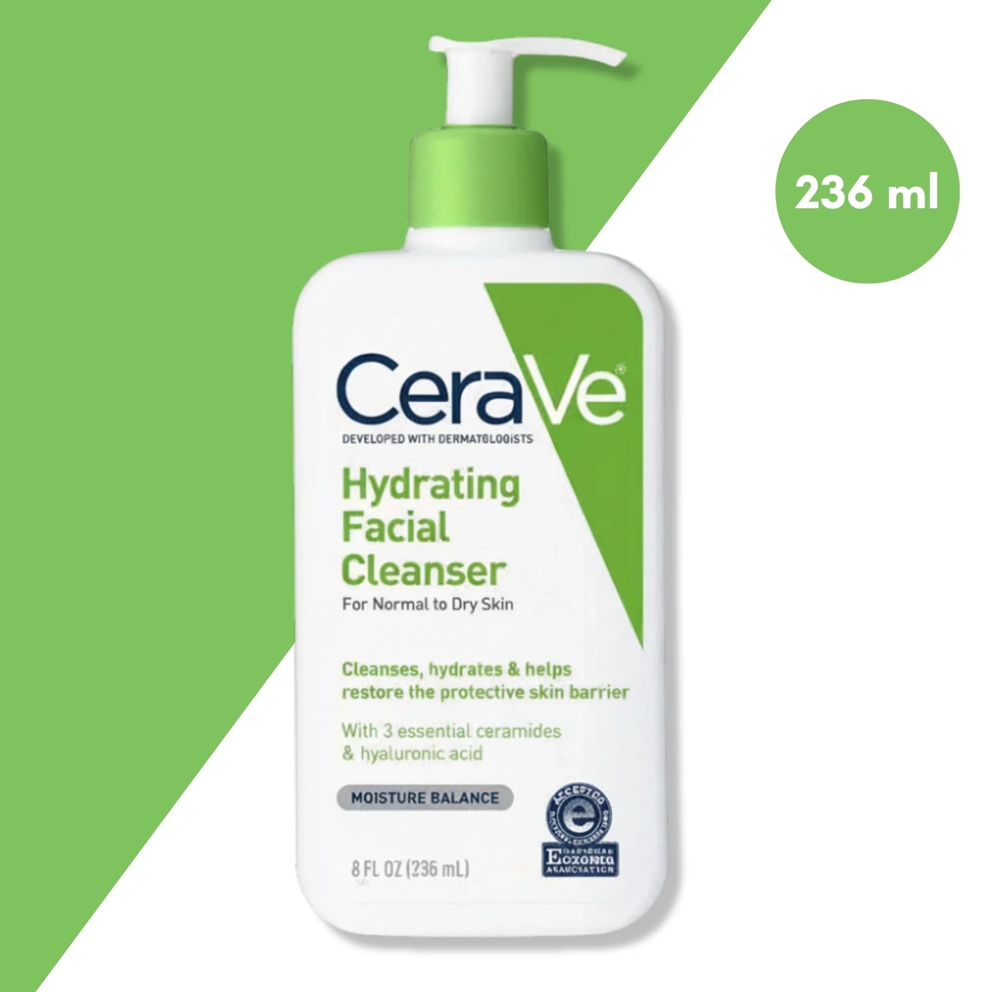 CeraVe Hydrating Facial Cleanser 236ml
