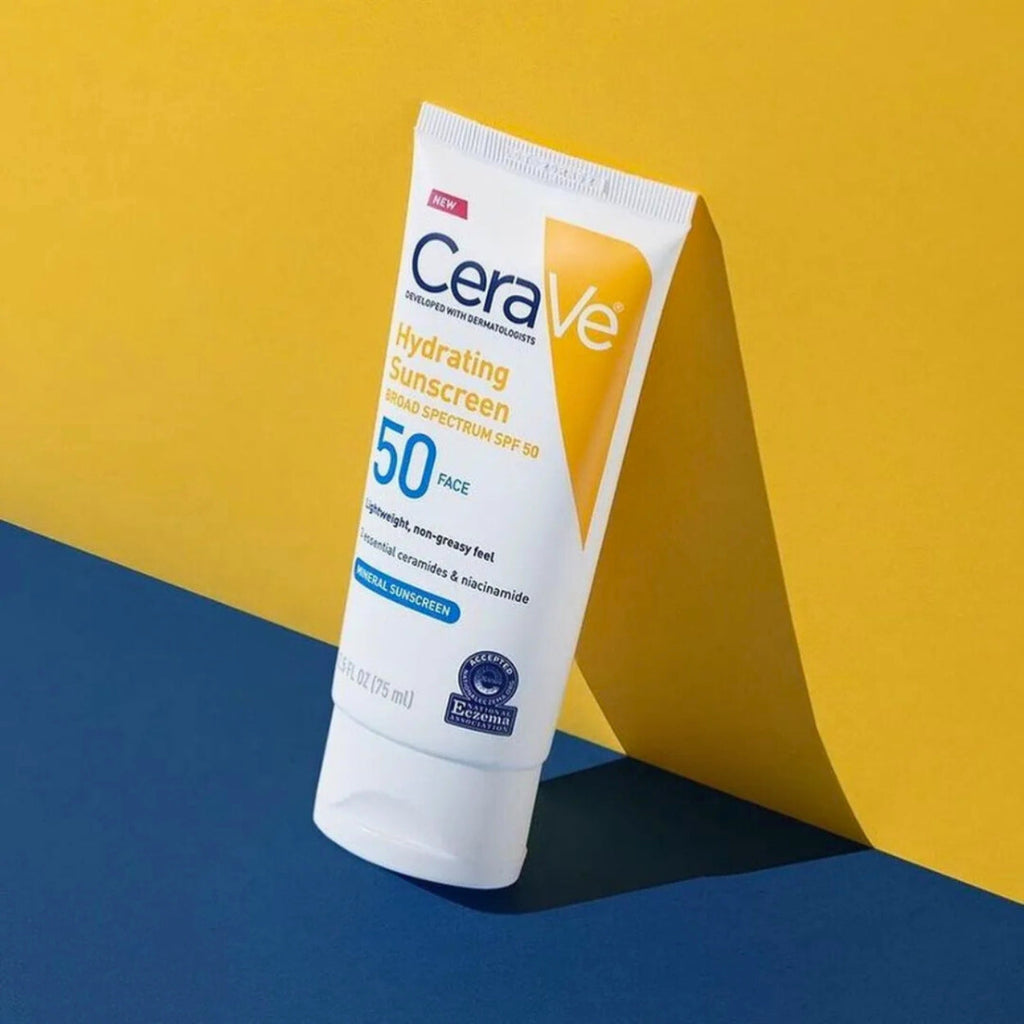CeraVe Hydrating Mineral Sunscreen SPF 50 - 75ml CeraVe