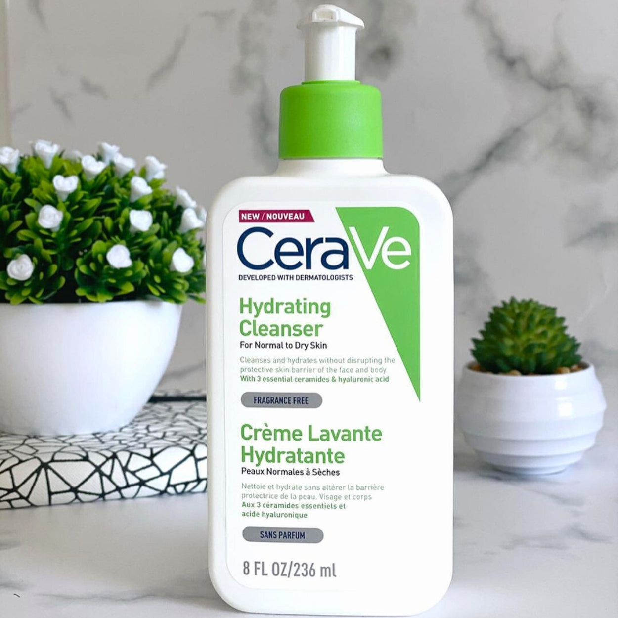 CeraVe Hydrating Facial Cleanser 236ml Normal to Dry Skin