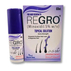 Regro Minoxidil 5% Hair Regrowth Solution 60ml