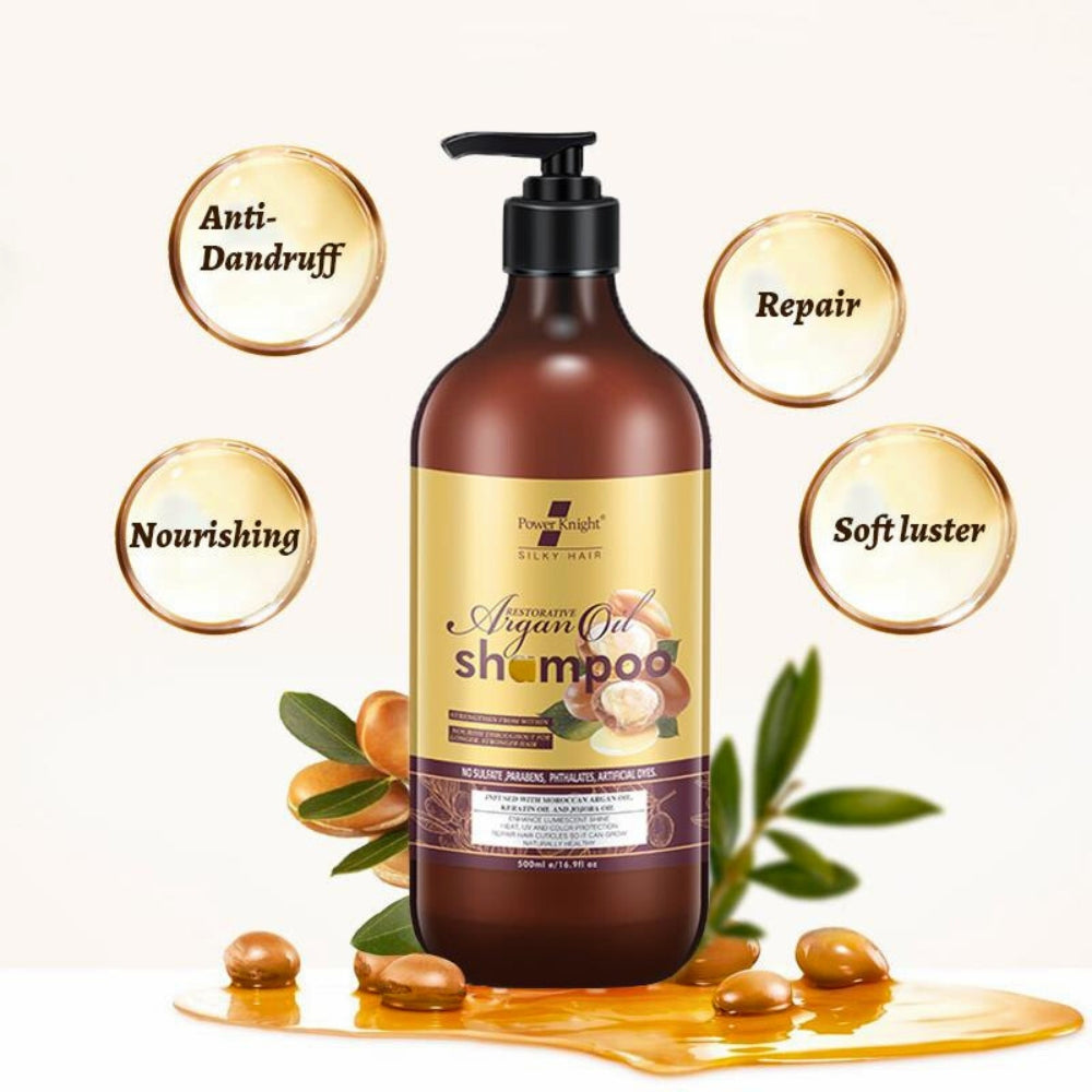 Power Knight Argan Oil Shampoo 500ml