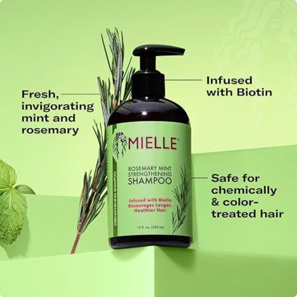 Mielle Rosemary Mint Strengthening Shampoo