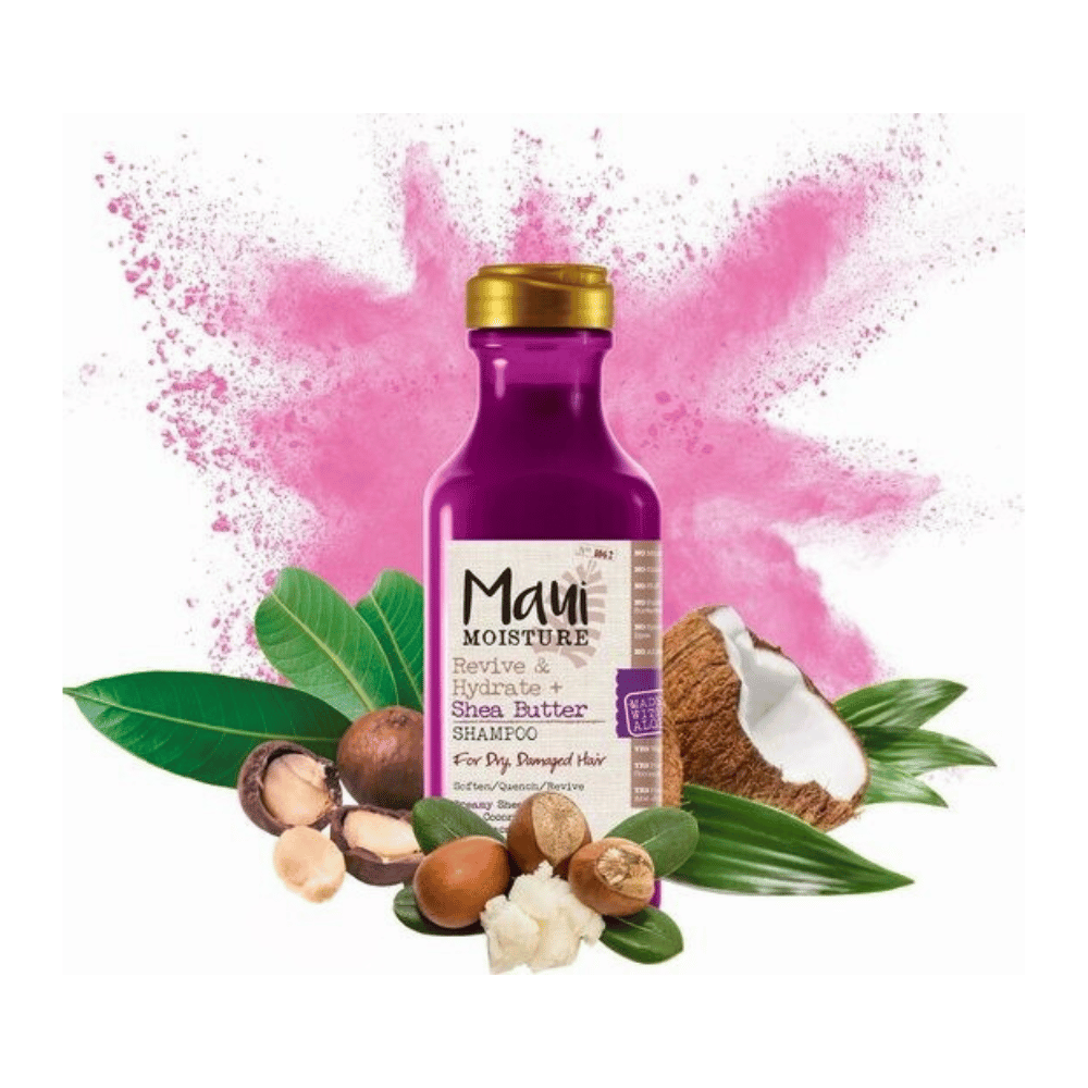 Maui Moisture Revive & Hydrate Shea Butter Shampoo 385ml