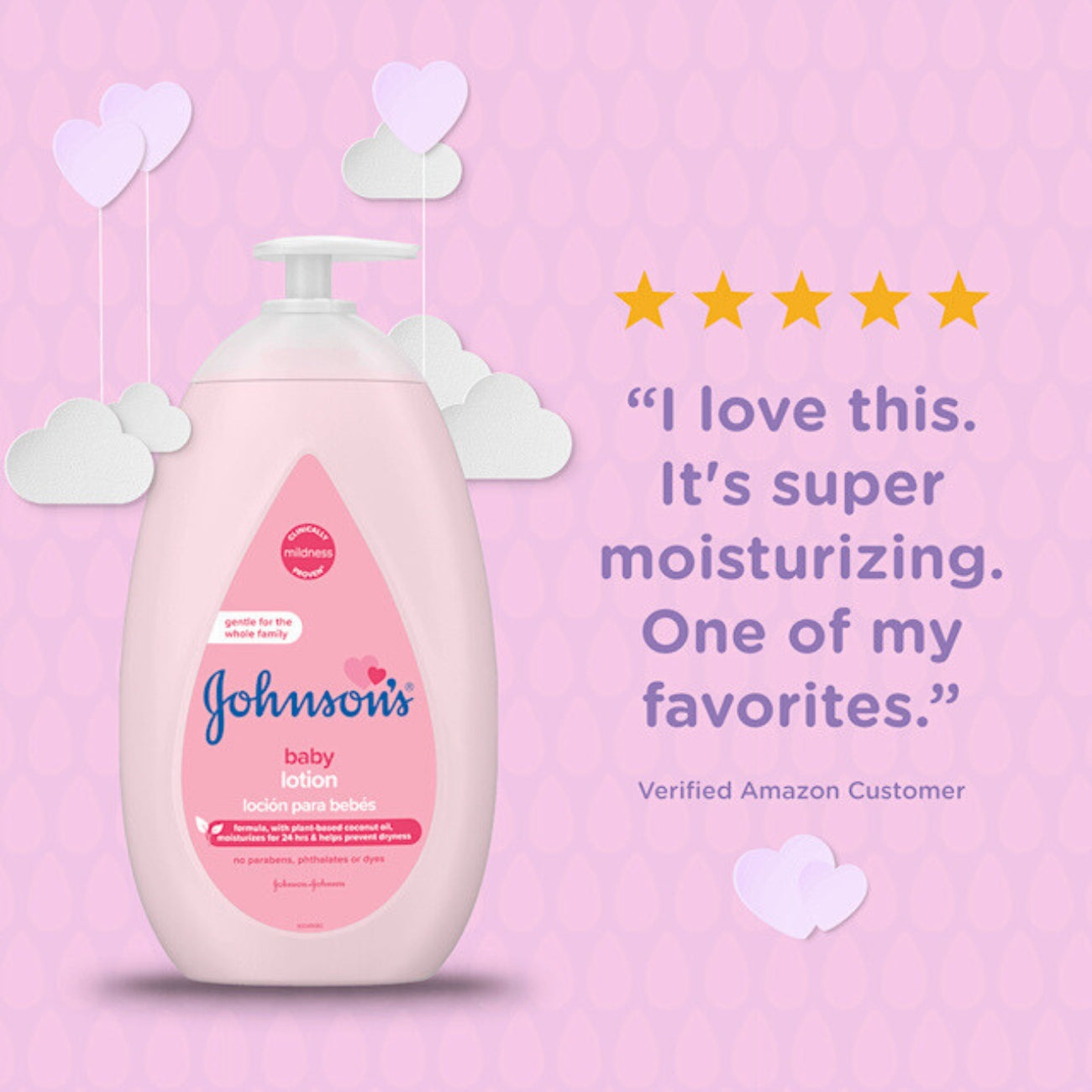 Johnsons Baby Soft Face & Body Lotion 300ml