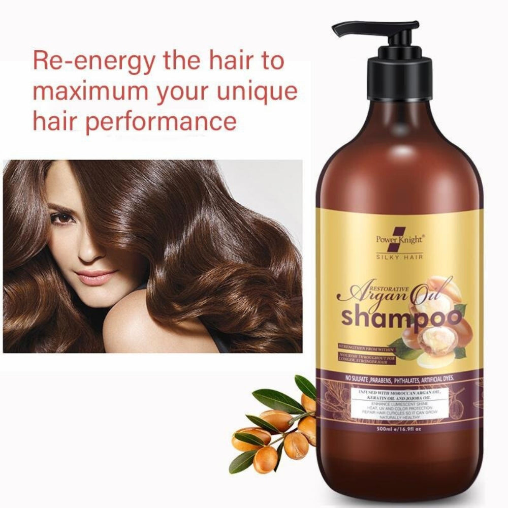 Power Knight Argan Oil Shampoo 500ml