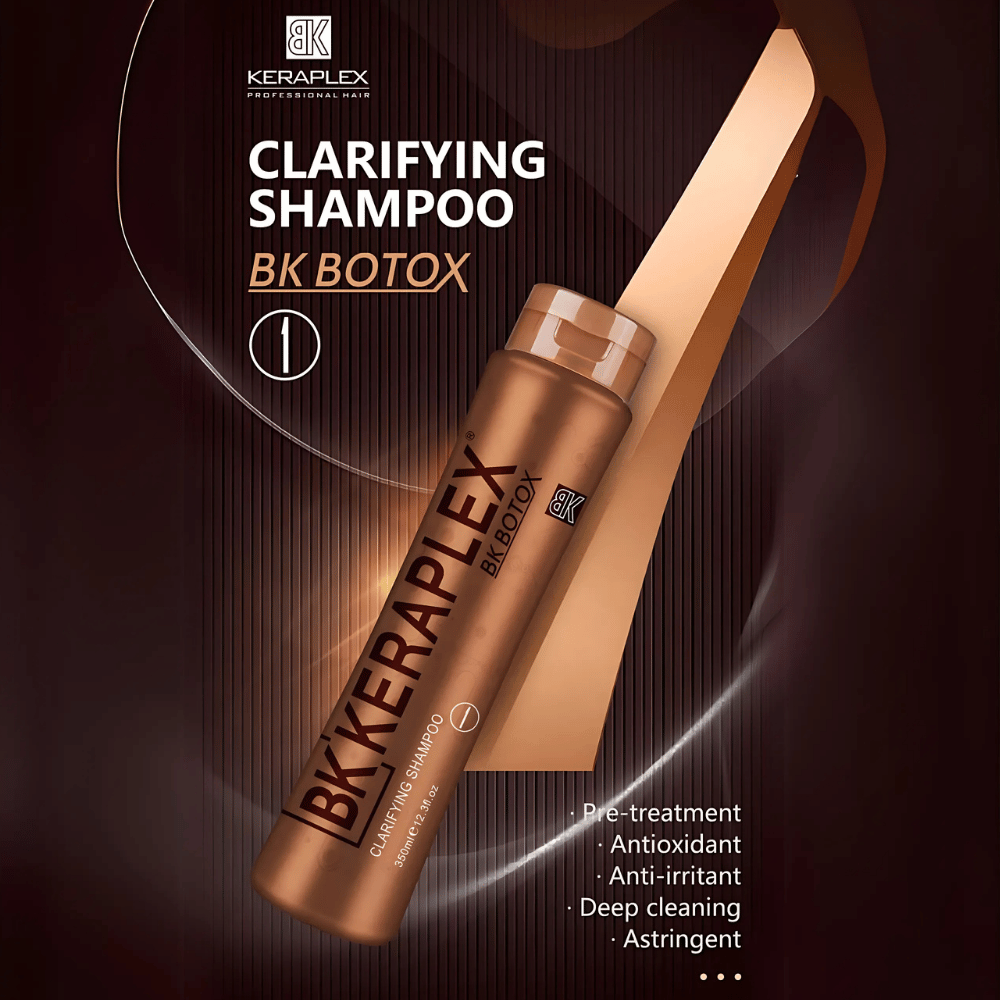 Brazilian BK Botox Professional Keratin Hair Treatment Kit 350ml