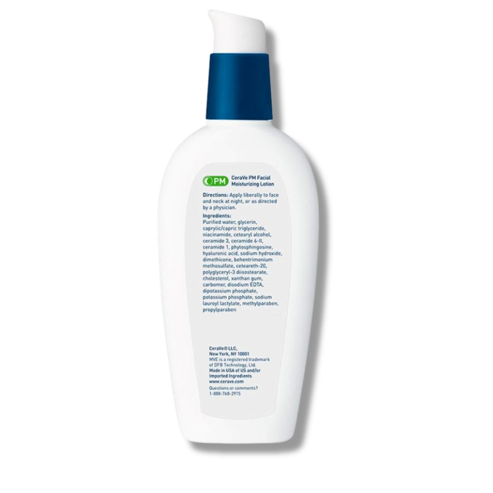 CeraVe PM Facial Moisturizing Lotion Night Cream 89ml