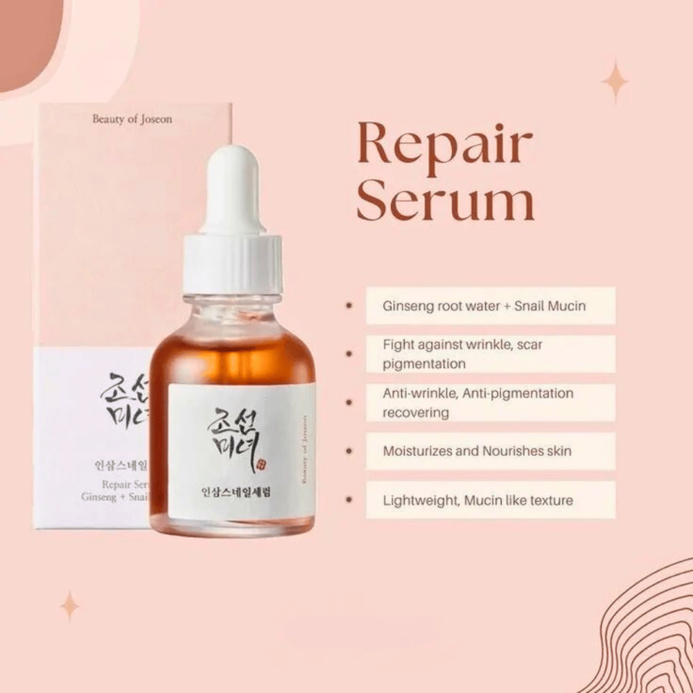Beauty of Joseon Revive Serum – Ginseng + Snail Mucin 30ml