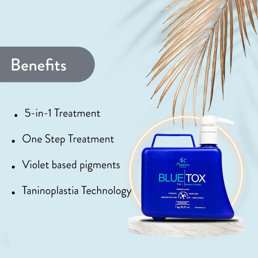Floractive Bluetox Hair Botox 5 in 1 for Chemically Treated Hair 1KG