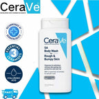 CeraVe SA Body Wash For Rough & Bumpy Skin 296ml