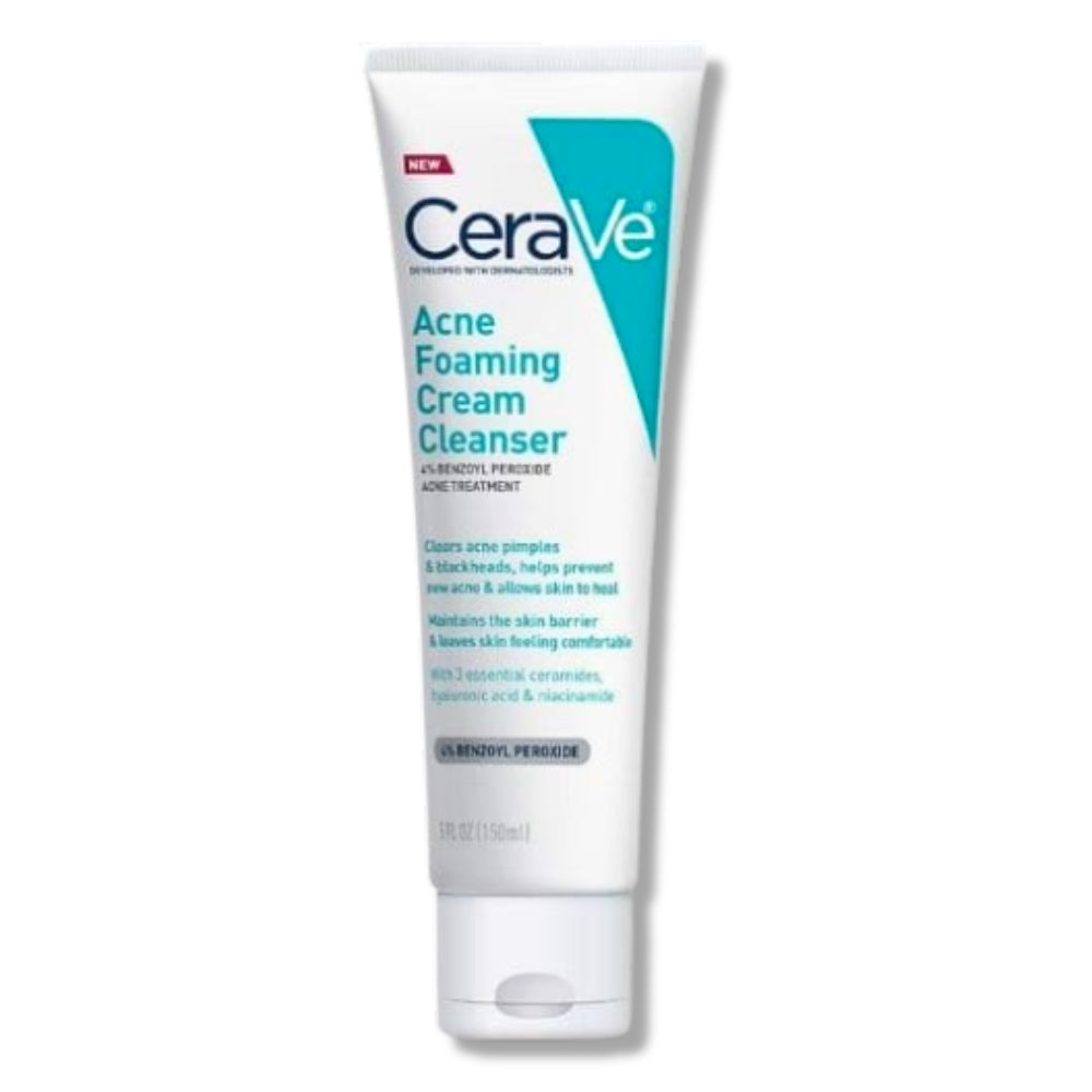 CeraVe Acne Foaming Cream Cleanser 4% BPO 150ml