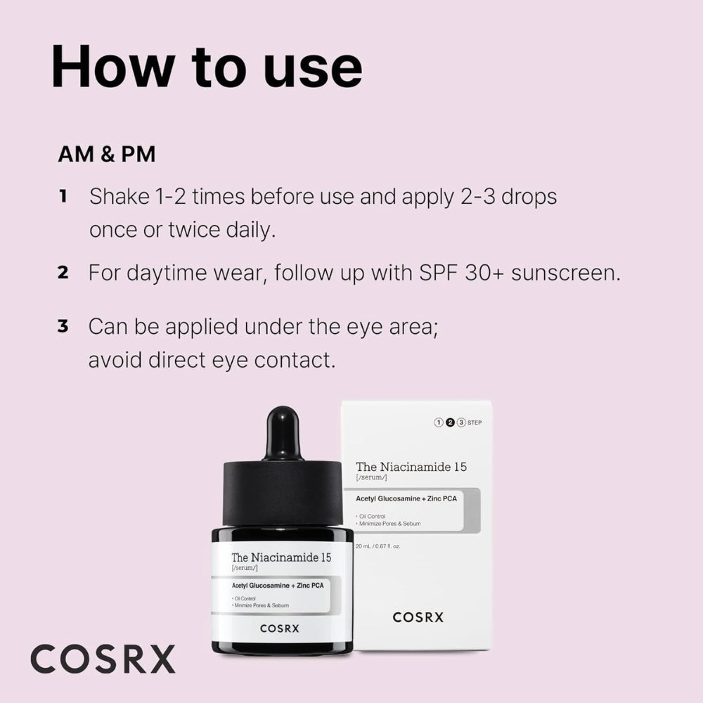 Cosrx The Niacinamide 15 Serum 20ml
