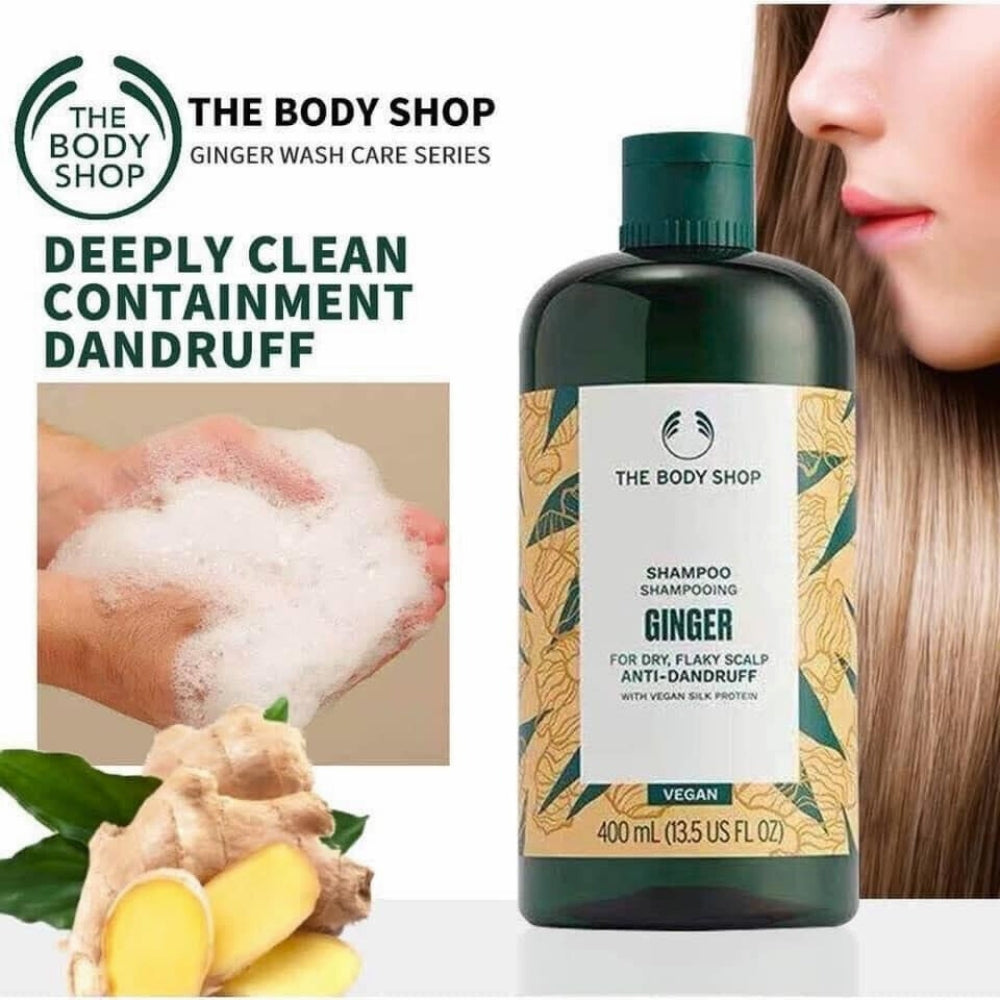 Body Shop Ginger Scalp Care Anti-Dandruff Shampoo 400ml The Body Shop