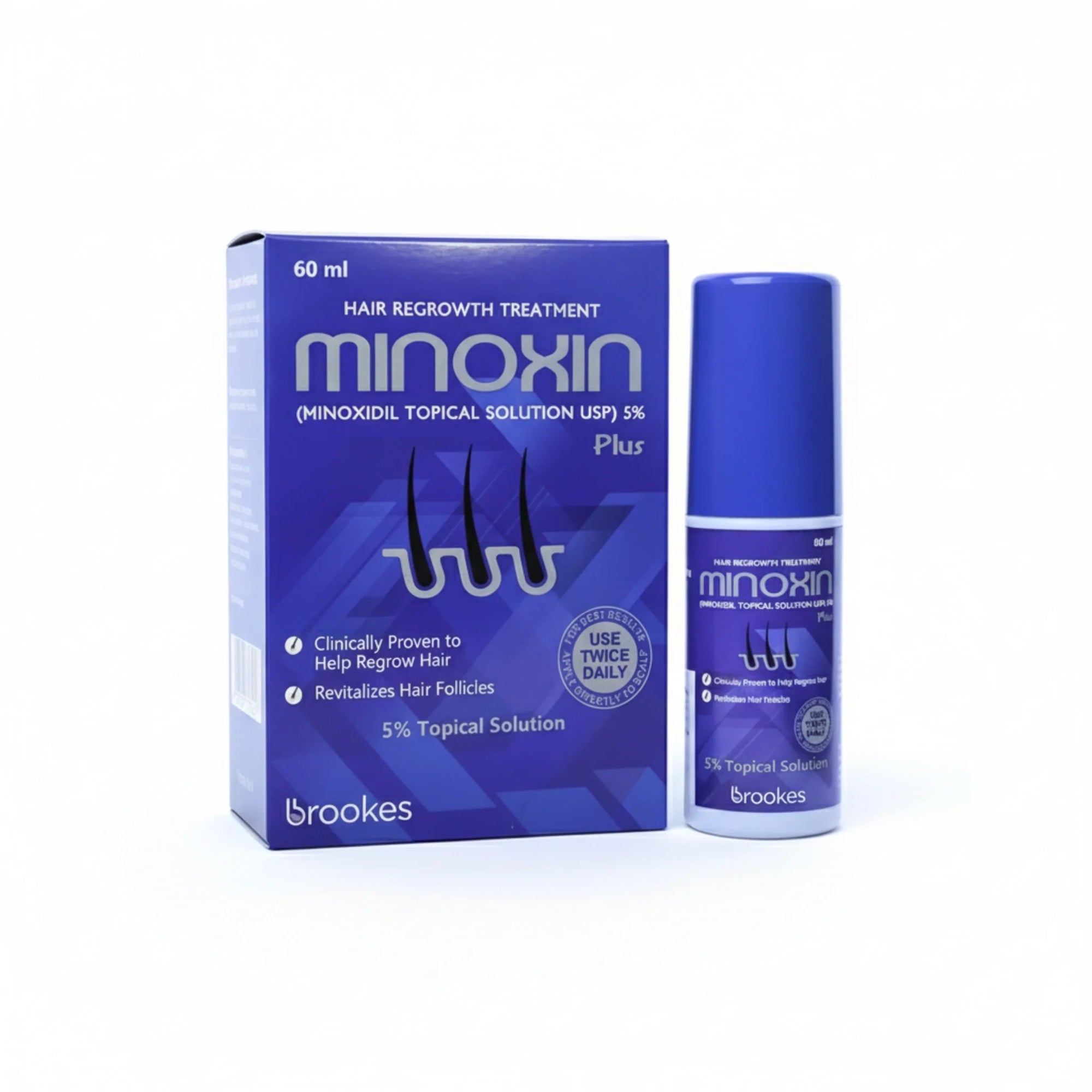 Minoxin 5% Minoxidil Hair Regrowth Spray 60ml