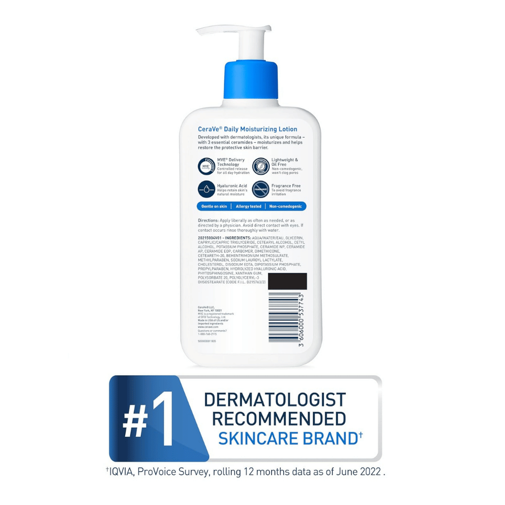 CeraVe Moisturizing Lotion for Dry Skin 355ml