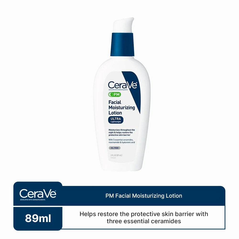 CeraVe PM Facial Moisturizing Lotion Night Cream 89ml