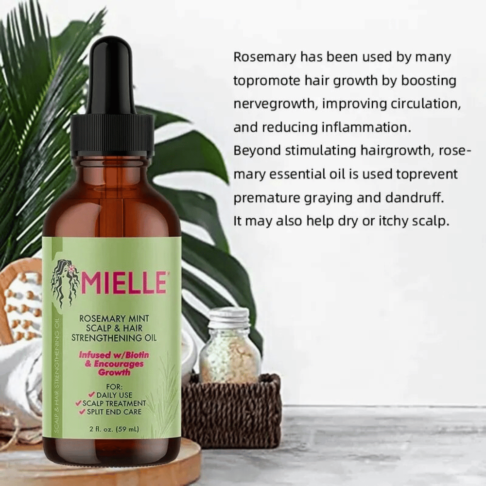 Mielle Rosemary Mint Scalp & Hair Strengthening Oil 59ml