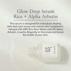 Beauty of Joseon Glow Deep Serum – Rice + Arbutin 30ml