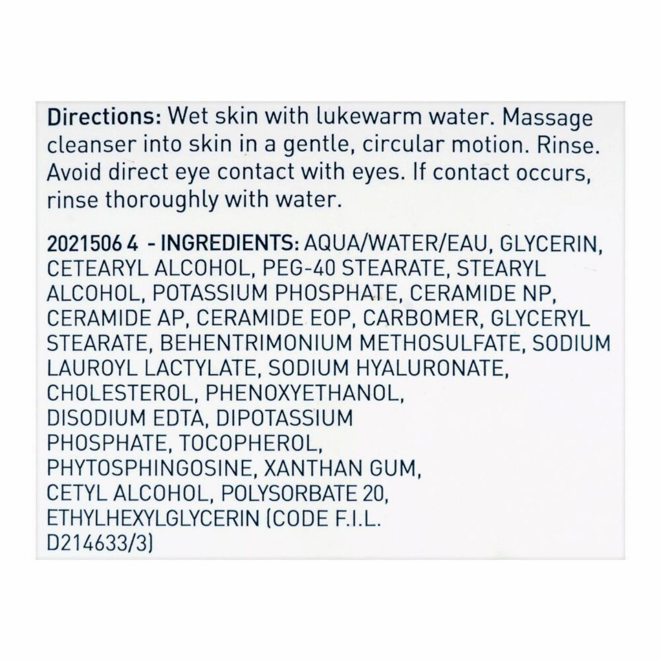 CeraVe Hydrating Facial Cleanser 355ml