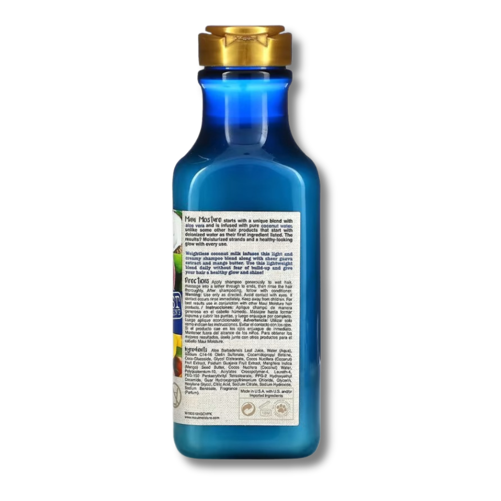 Maui Moisture Nourish & Moisture + Coconut Milk Shampoo 385ml