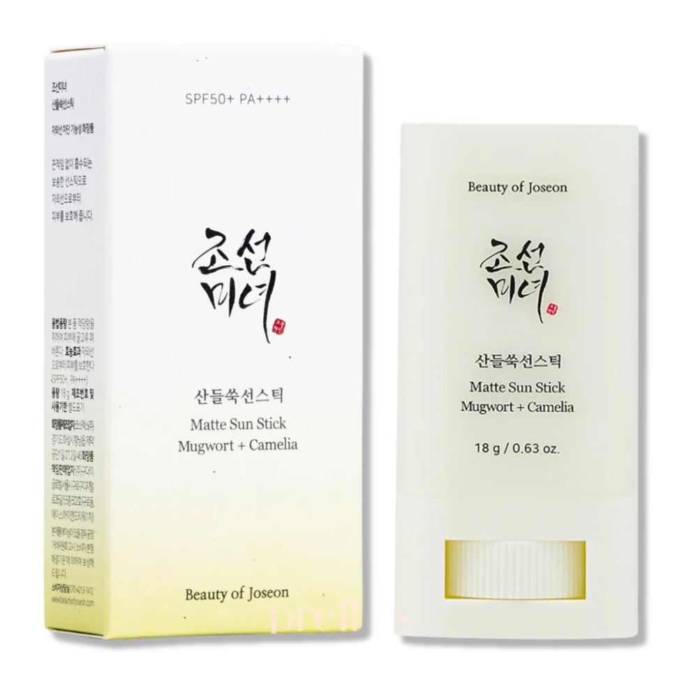 Beauty of Joseon Matte Sun Stick Mugwort + Camellia (SPF 50+ PA++++)