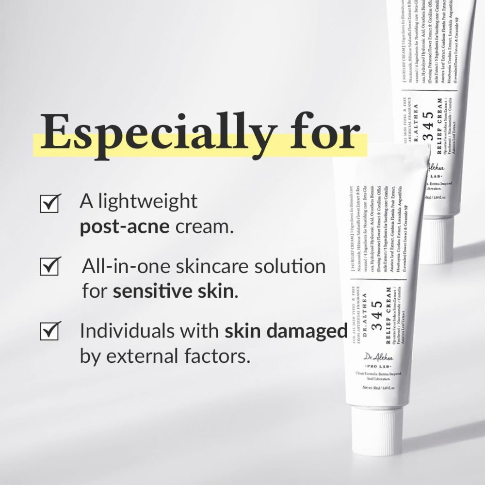 Dr. Althea 345 Relief Cream 50ml Dr. Althea