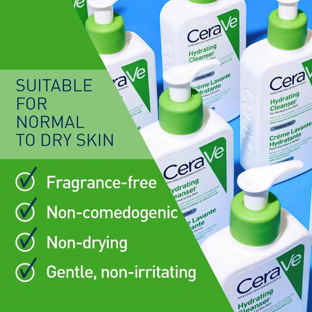 CeraVe Hydrating Facial Cleanser 236ml