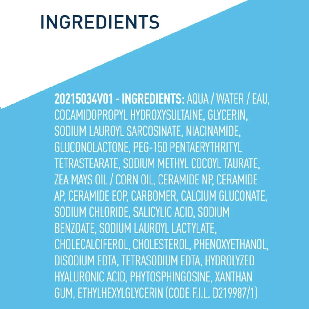 CeraVe SA Body Wash For Rough & Bumpy Skin 296ml