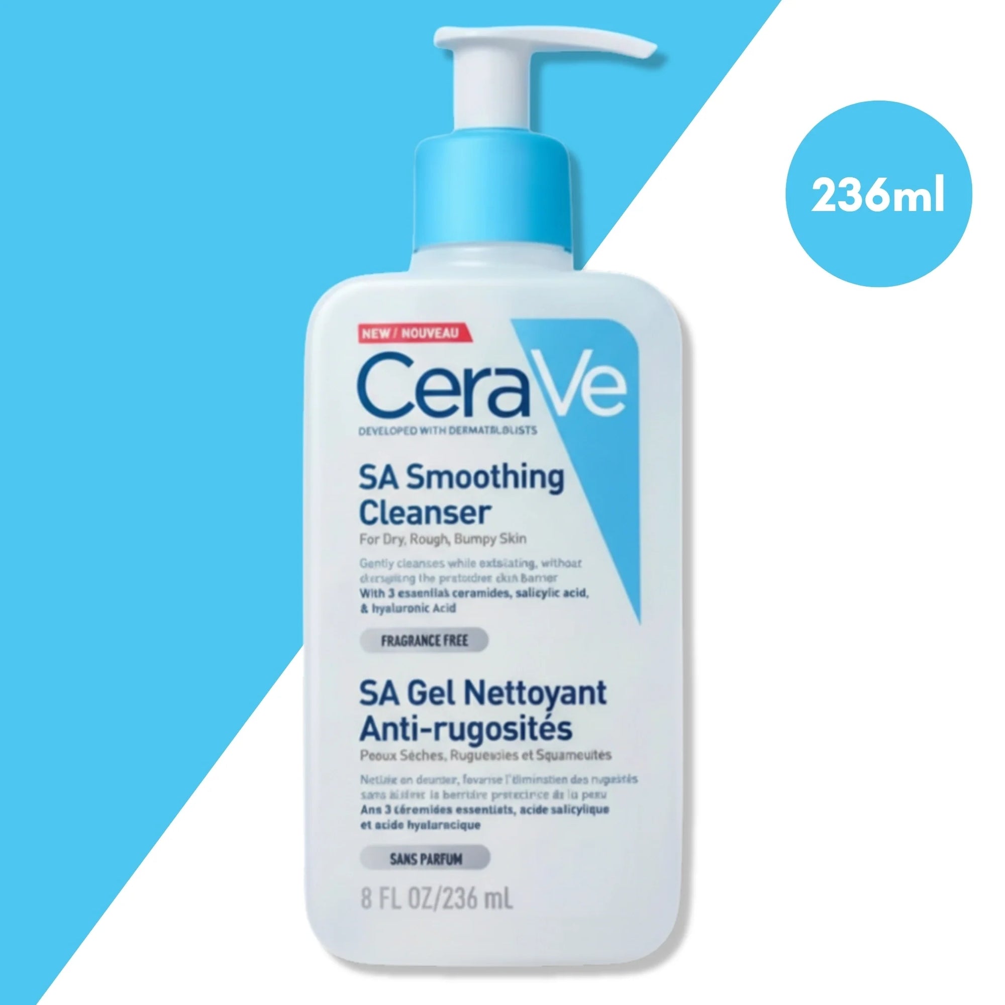 CeraVe SA Smoothing Cleanser 236ml