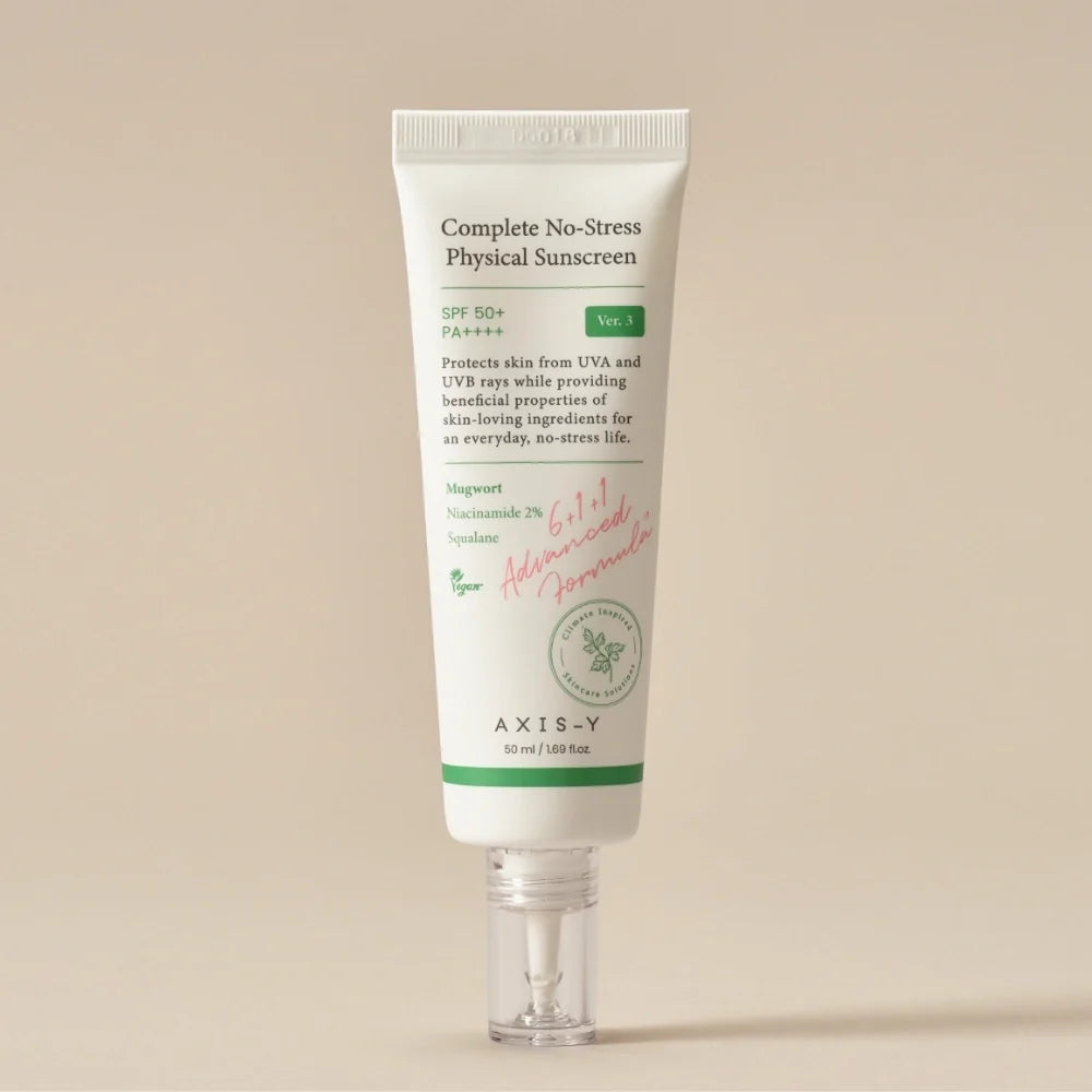 Axis-Y Complete No-Stress Physical Sunscreen 50ml AXIS-Y