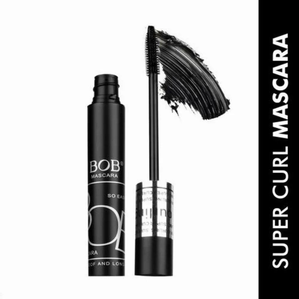 BOB Super Curl Black Waterproof Mascara BOB