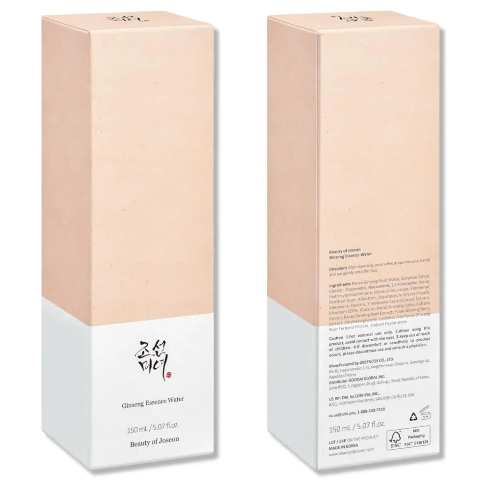 Beauty of Joseon Ginseng Essence Water 150ml Beauty of Joseon