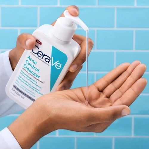 CeraVe acne face wash dermatologist recommended skin cleanser Pakistan
