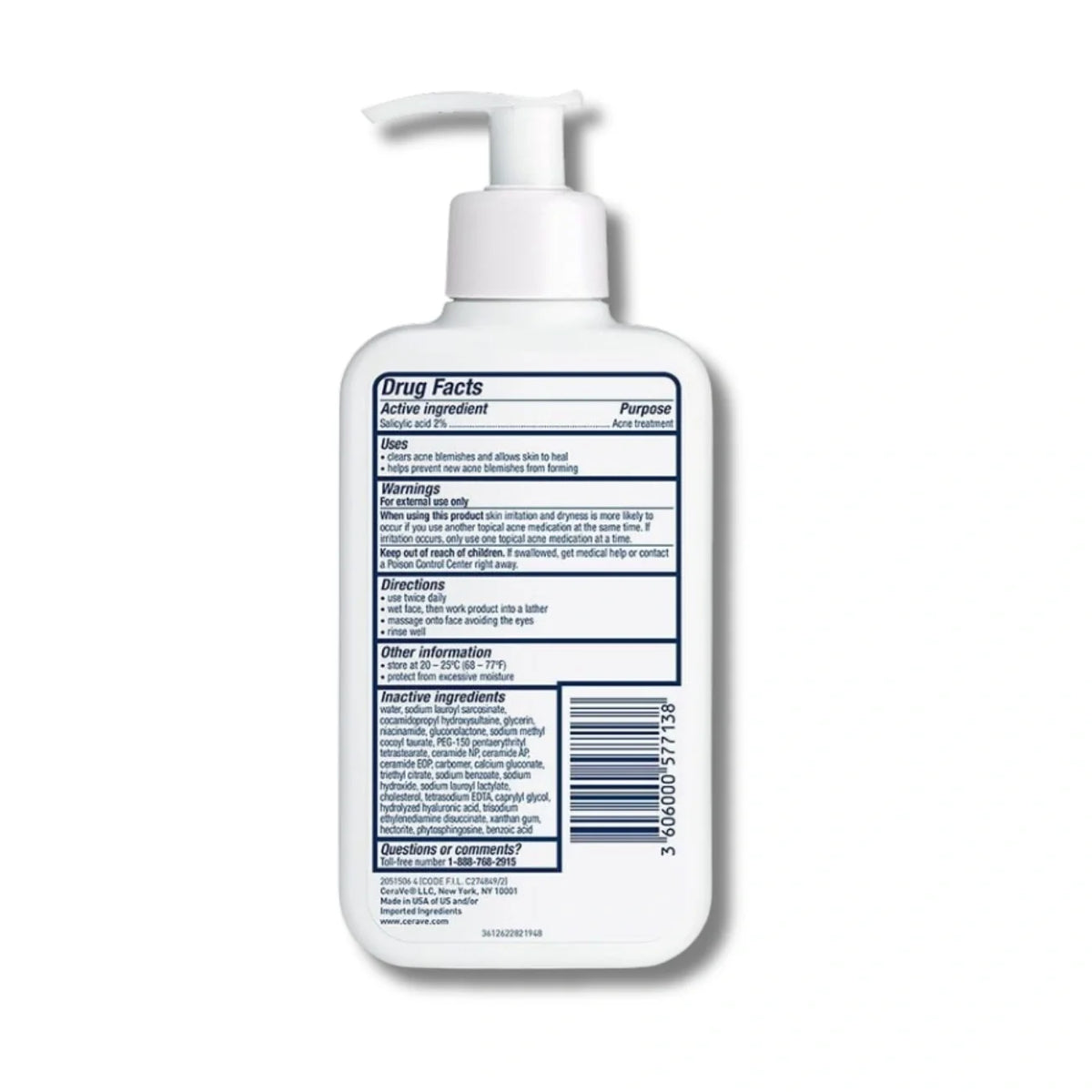 CeraVe Blemish Control Cleanser with Salicylic Acid 236ml CeraVe