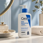 CeraVe Daily Moisturizing Lotion bottle photographed for Beausial Pakistan