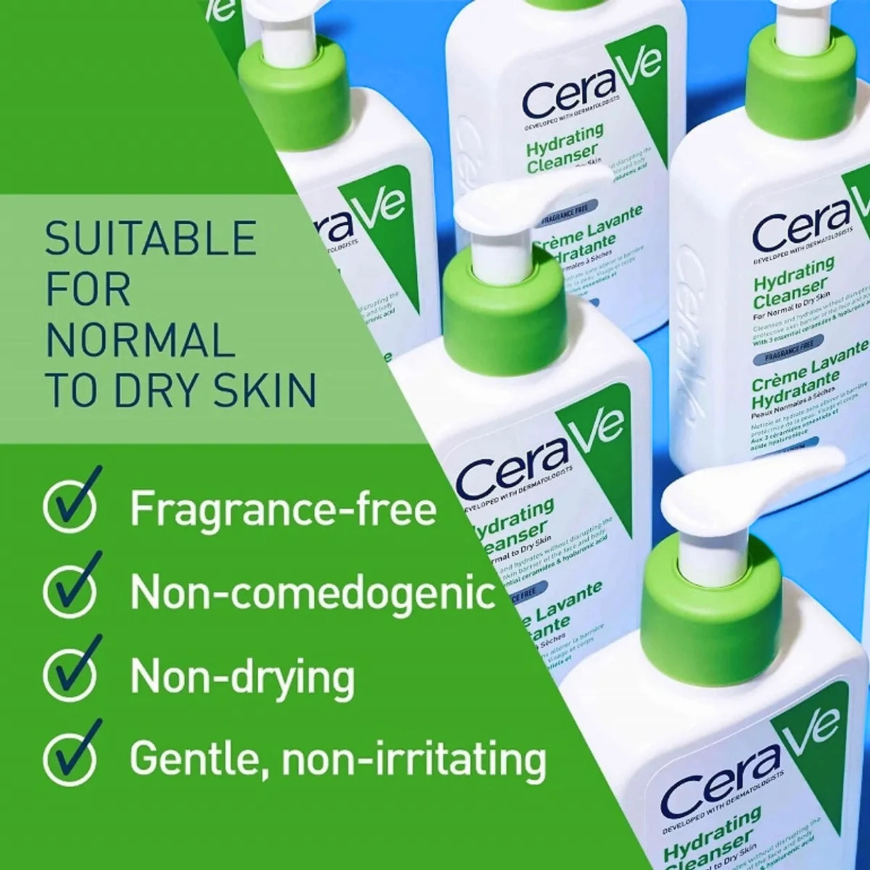 CeraVe Hydrating Facial Cleanser 236ml