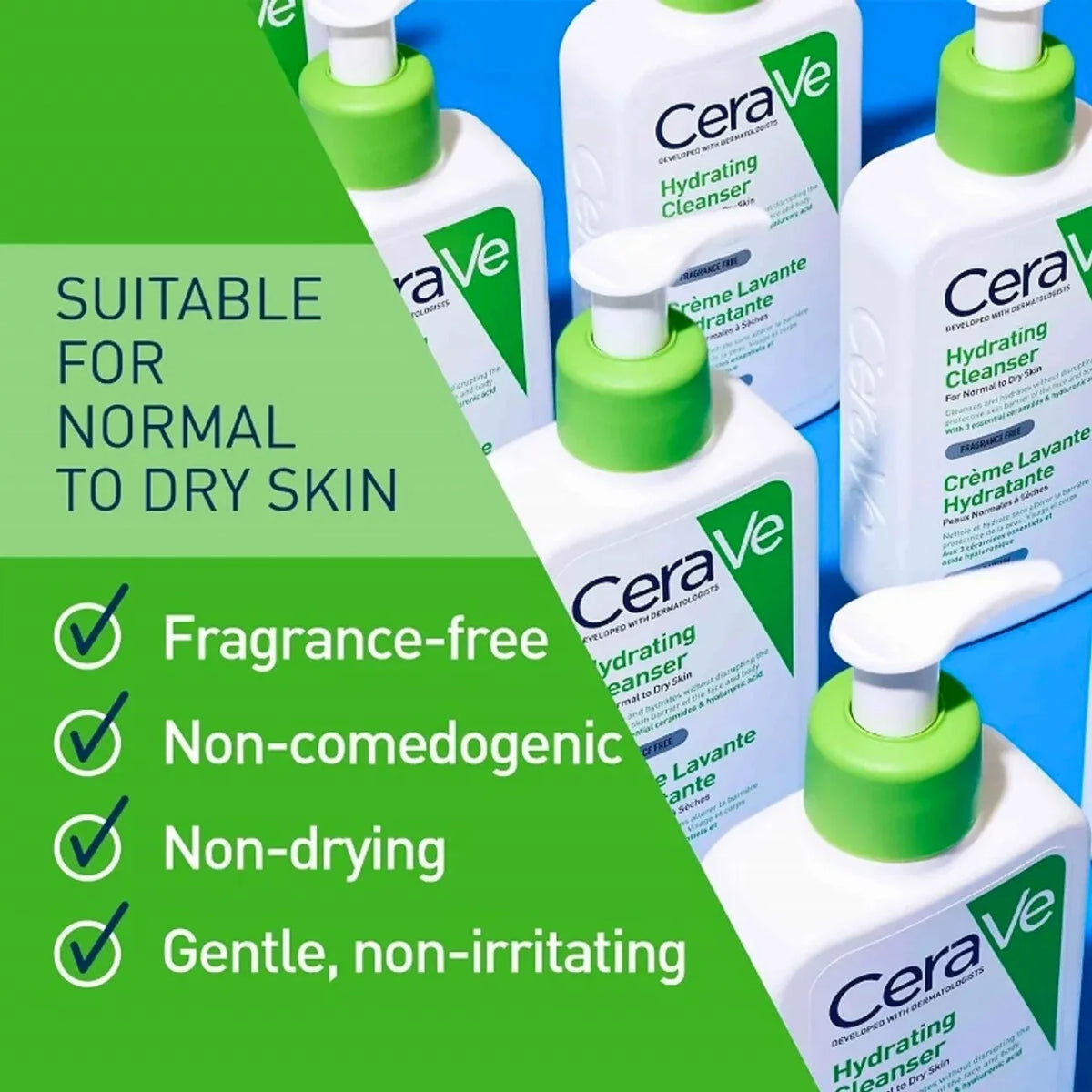 CeraVe Hydrating Facial Cleanser 355ml CeraVe