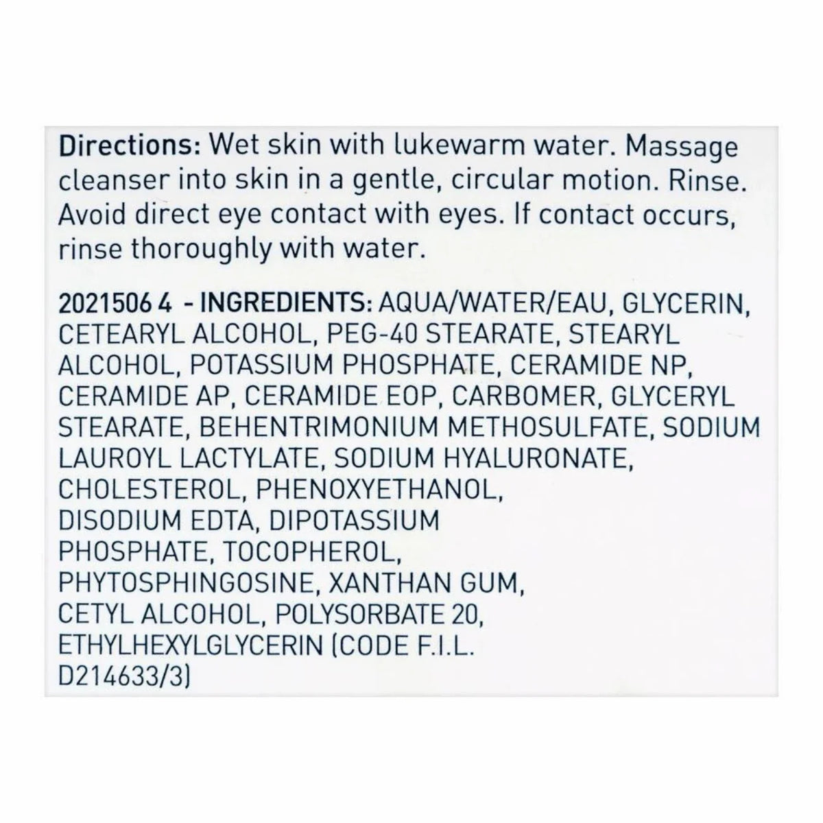 CeraVe Hydrating Facial Cleanser 355ml CeraVe