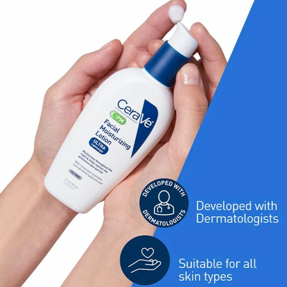 CeraVe PM Facial Moisturizing Lotion Night Cream 89ml CeraVe
