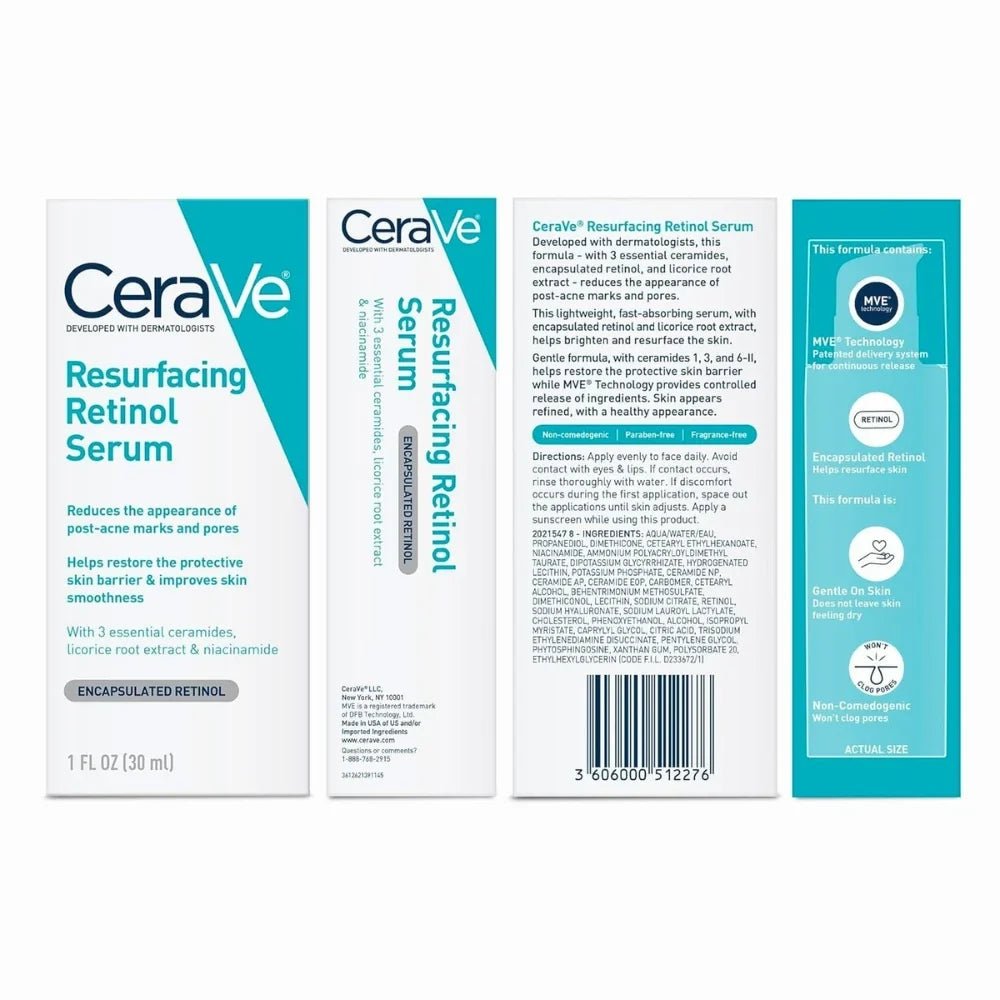 CeraVe Resurfacing Retinol Serum 30ml CeraVe