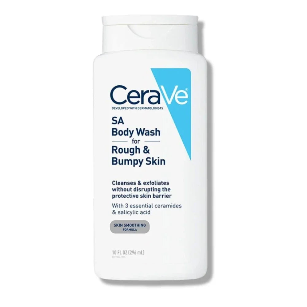CeraVe SA Body Wash For Rough & Bumpy Skin 296ml CeraVe