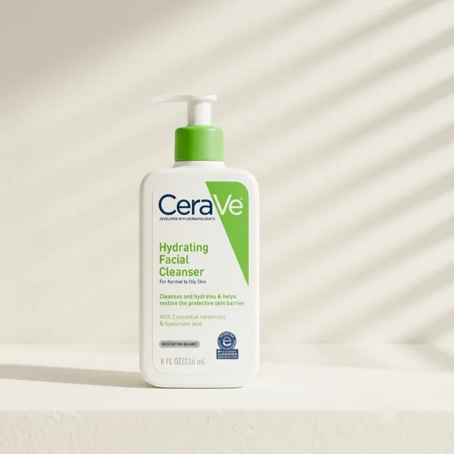 Hydrating face cleanser for Pakistan heat pollution and dry skin