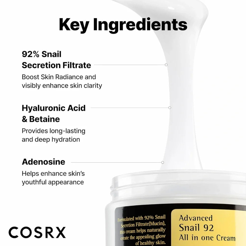 Cosrx Advanced Snail 92 All In One Cream 100g Cosrx